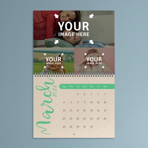 Custom Wall Calendar - March 2022