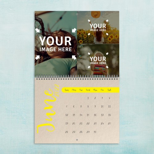 Custom Wall Calendar - June 2022