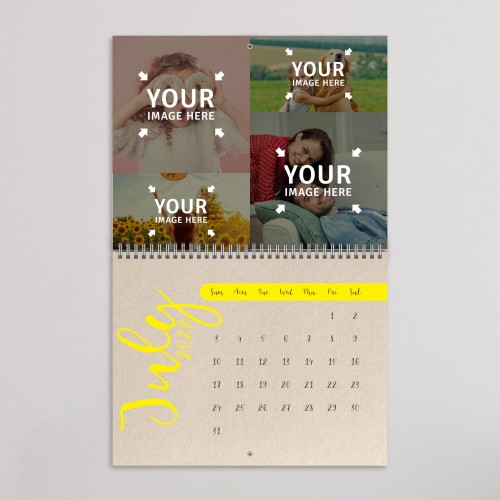 Custom Wall Calendar - July 2022