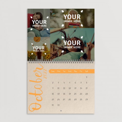 Custom Wall Calendar - October 2022