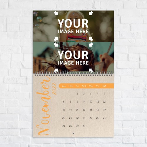 Custom Wall Calendar - November 2022