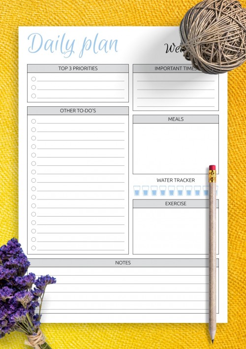 Printable Planner Inserts