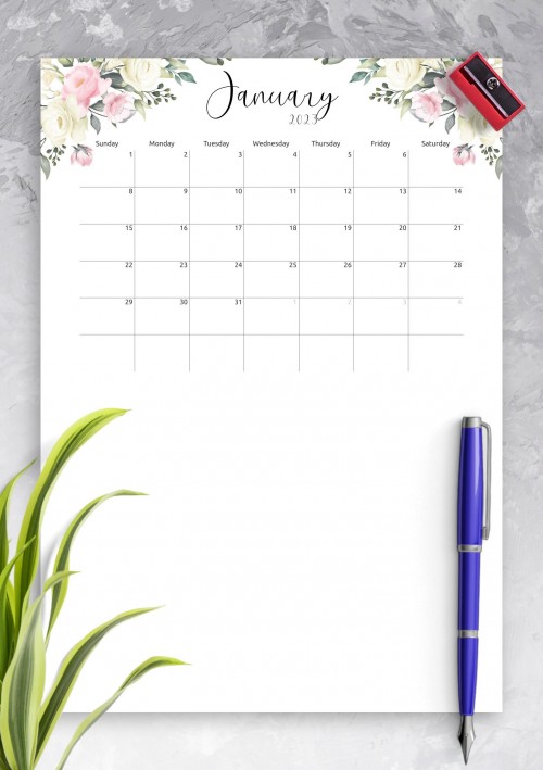 Printable 2020 Calendars Templates - Download PDF