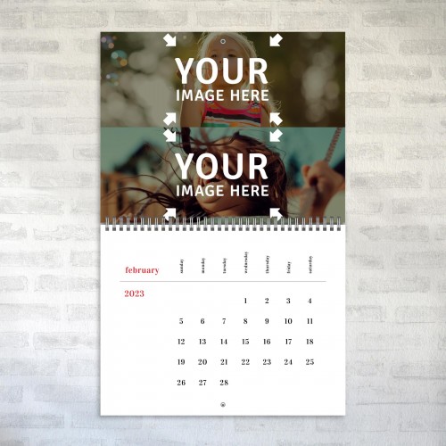 Minimalist Photo Calendar February 2023