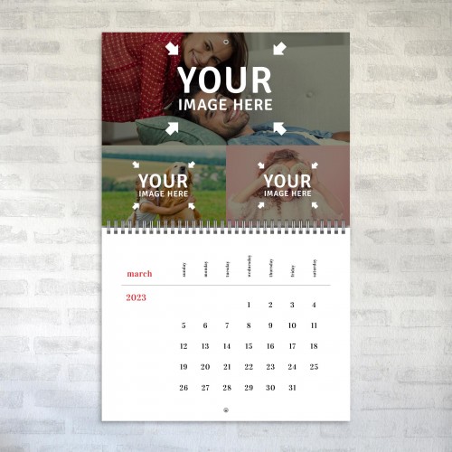 Minimalist Photo Calendar March 2023