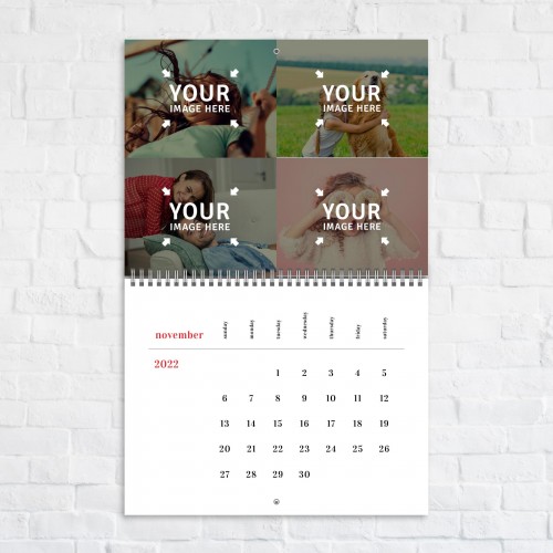 Minimalist November 2022 Photo Calendar