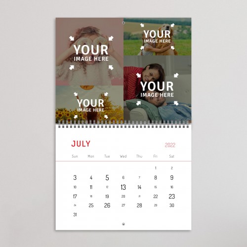 Photo Collages Calendar July 2022