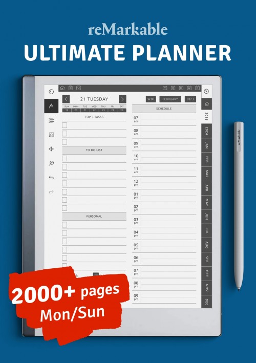 Travelers Notebook Inserts - 2 Pack, 26 Weeks per Book, Free Diary Weekly Planner Refills with 6 Monthly Summary, to Do List Calendar for Standard