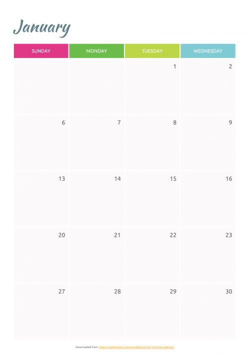 2019 2020 free printable calendar for 2 years