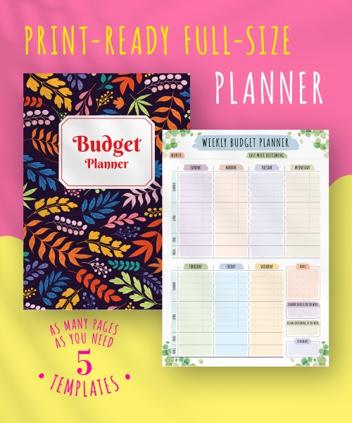 Pages Budget Template from onplanners.com