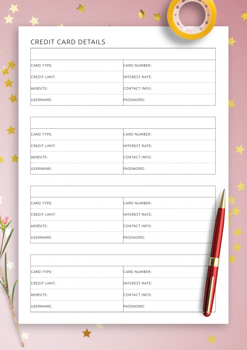 Wish list template planner page lined Royalty Free Vector