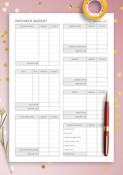 trip cost planner template