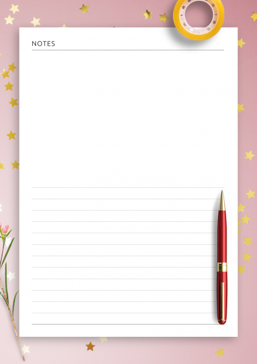 Cute Writing Paper  Writing paper, Writing paper printable, Note