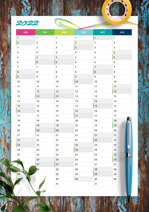 Day Planner Calendar Template