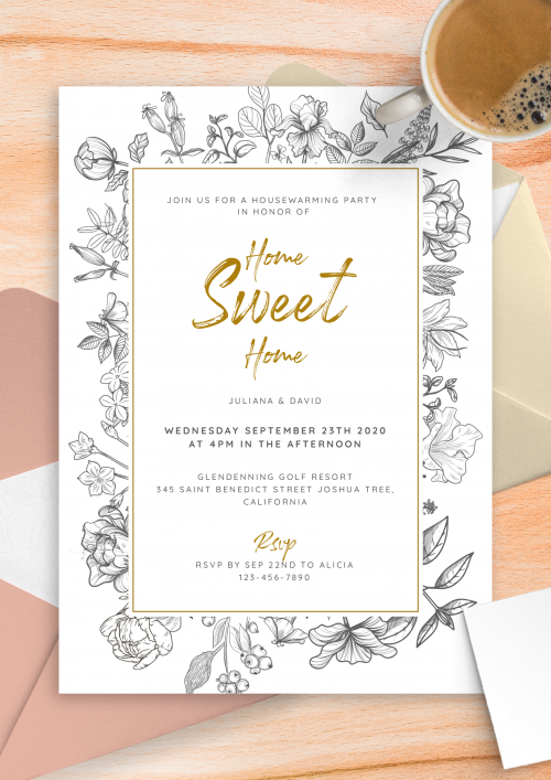 Featured image of post Housewarming Invitation Card Online Create housewarming invitations housewarming cards griha pravesh invitations online