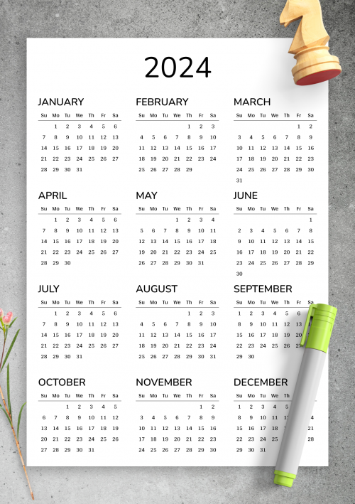 2023 Calendars - Download Printable Planner PDF