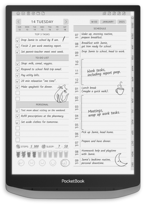PocketBook - Daily Planner - Portrait Original Theme