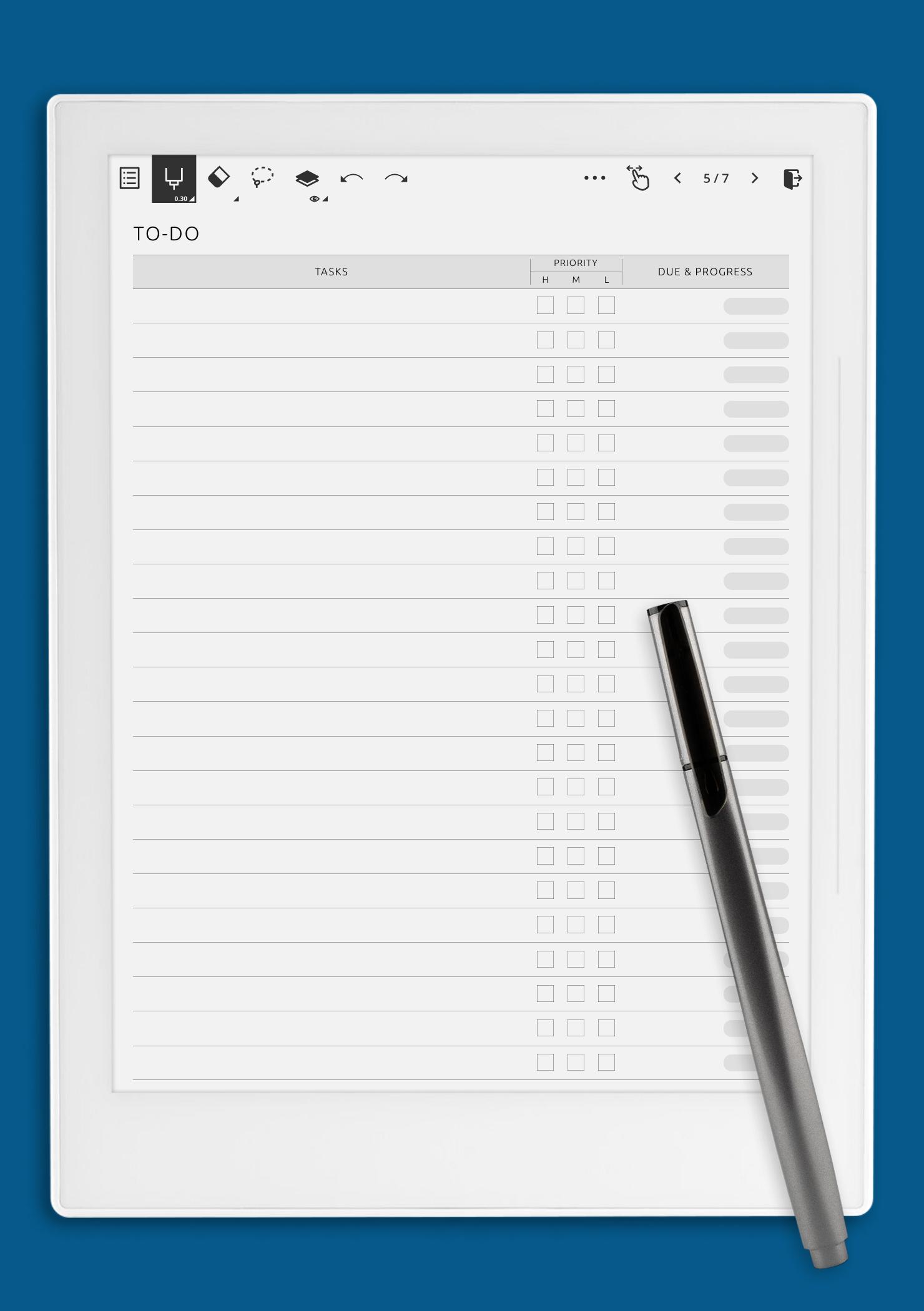 Download Printable To Do List PDF Download Printable To Do List PDF