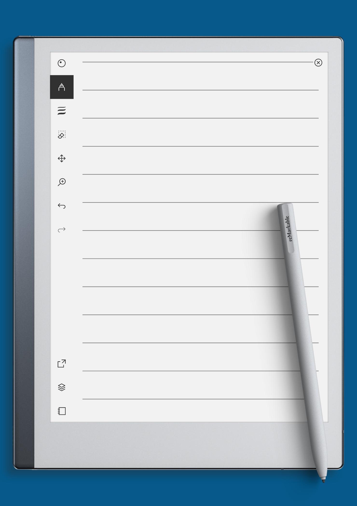 Download Printable Lined Paper Template 8mm PDF Download Printable Lined Paper Template 8mm PDF