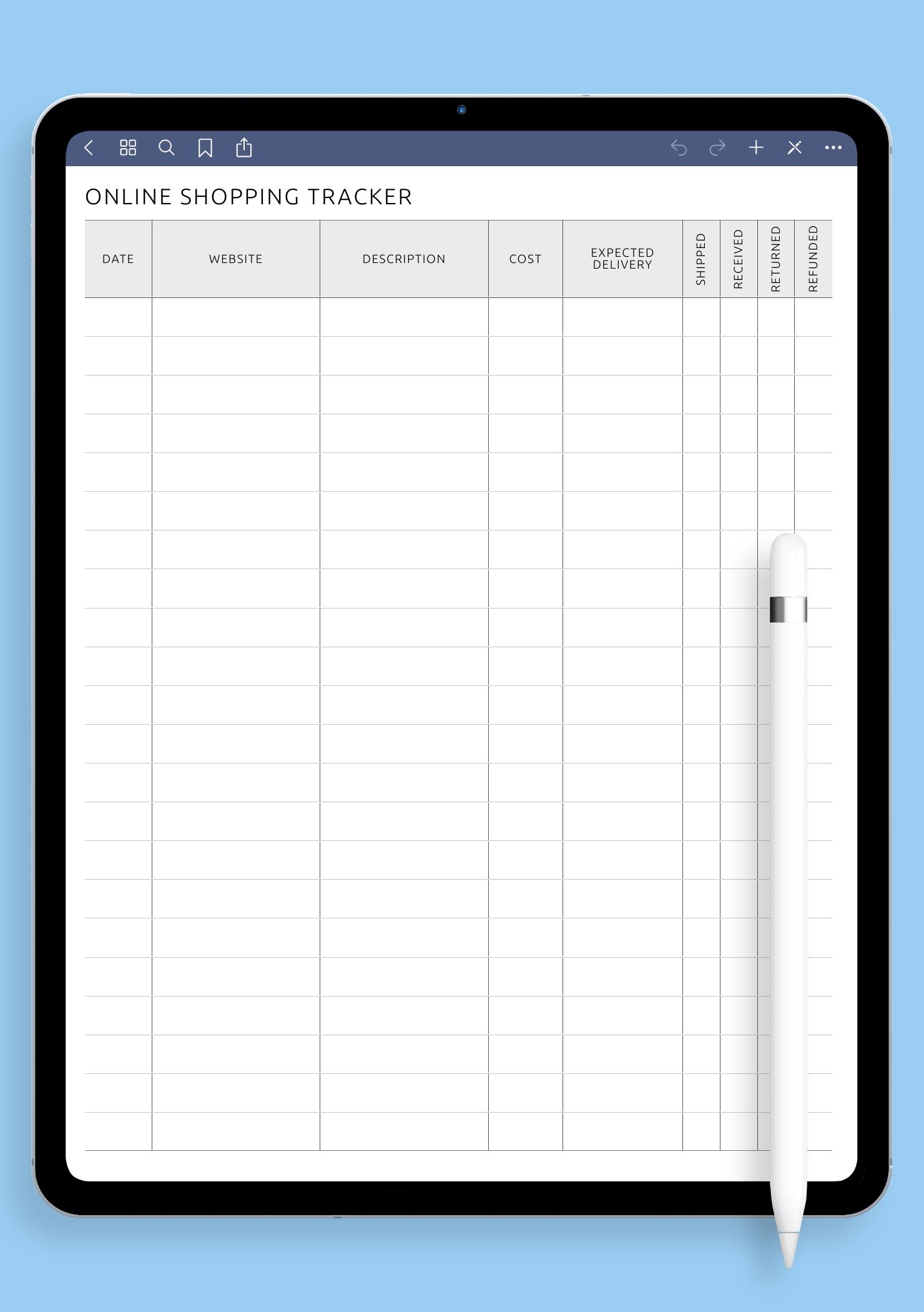 download-printable-online-shopping-tracker-pdf