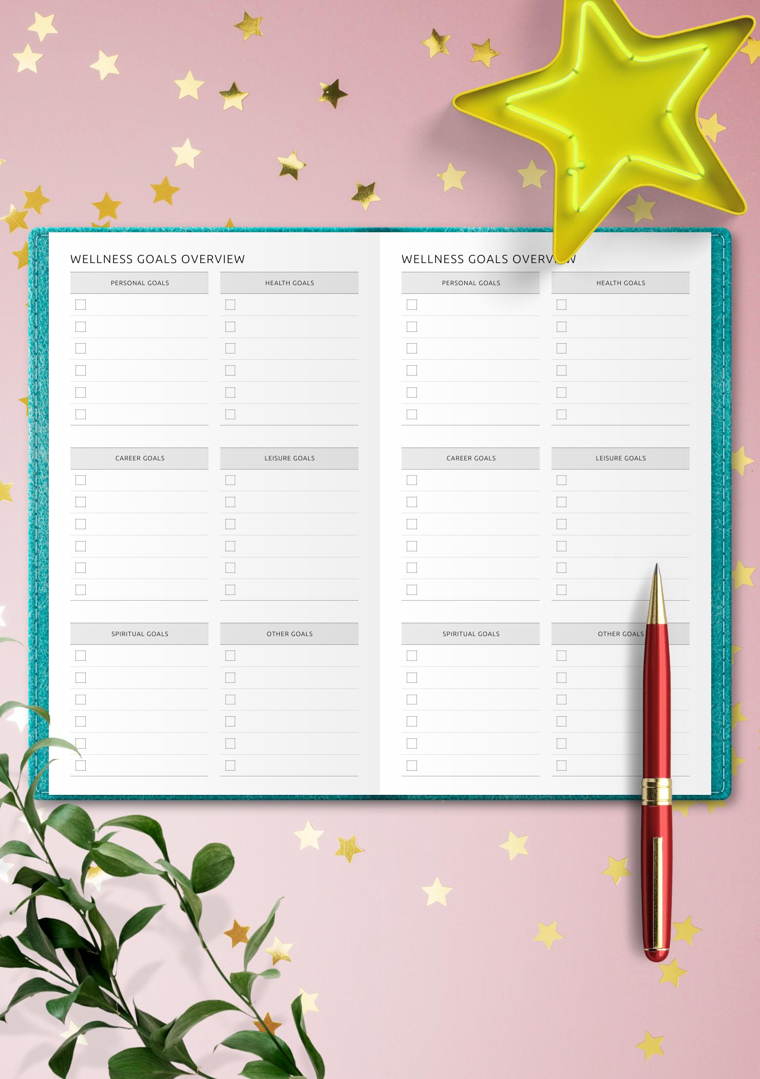Goals Overview.pdf Download Printable Wellness Goals Overview PDF