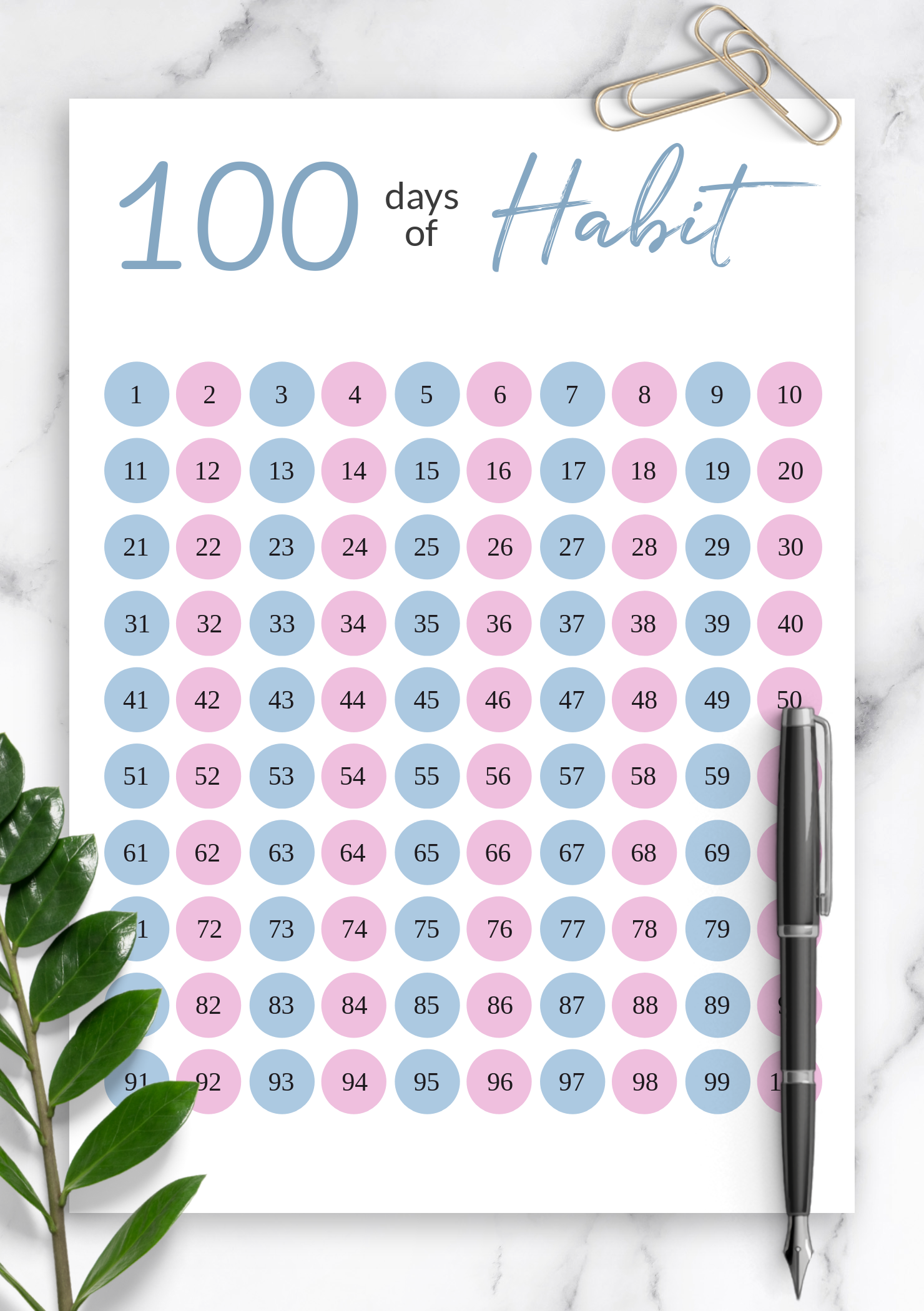 100-day-tracker-printable-printable-word-searches