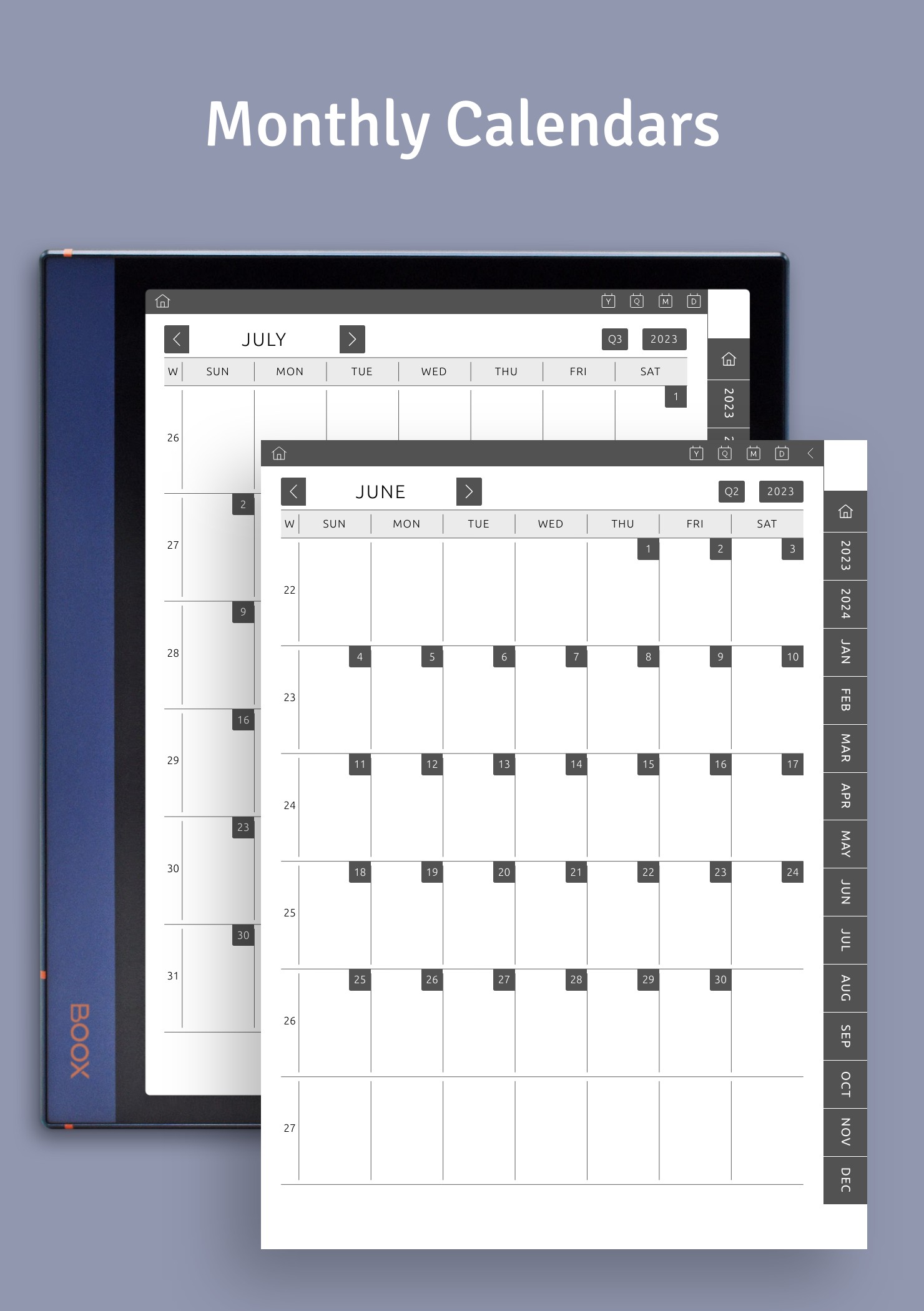 Download Meeting Notes Digital PDF for BOOX Note Air