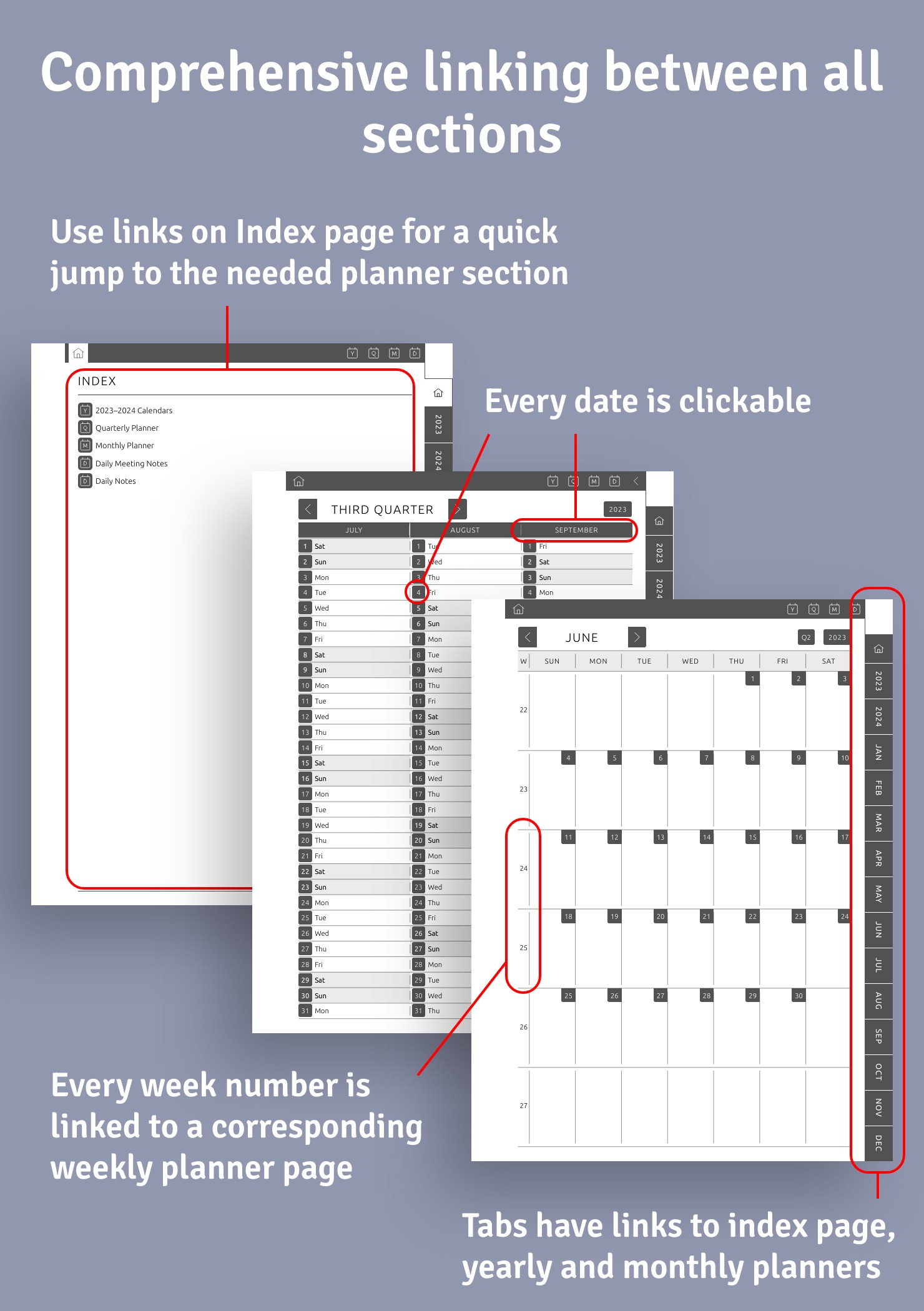 Download Meeting Notes Digital PDF for BOOX Note Air