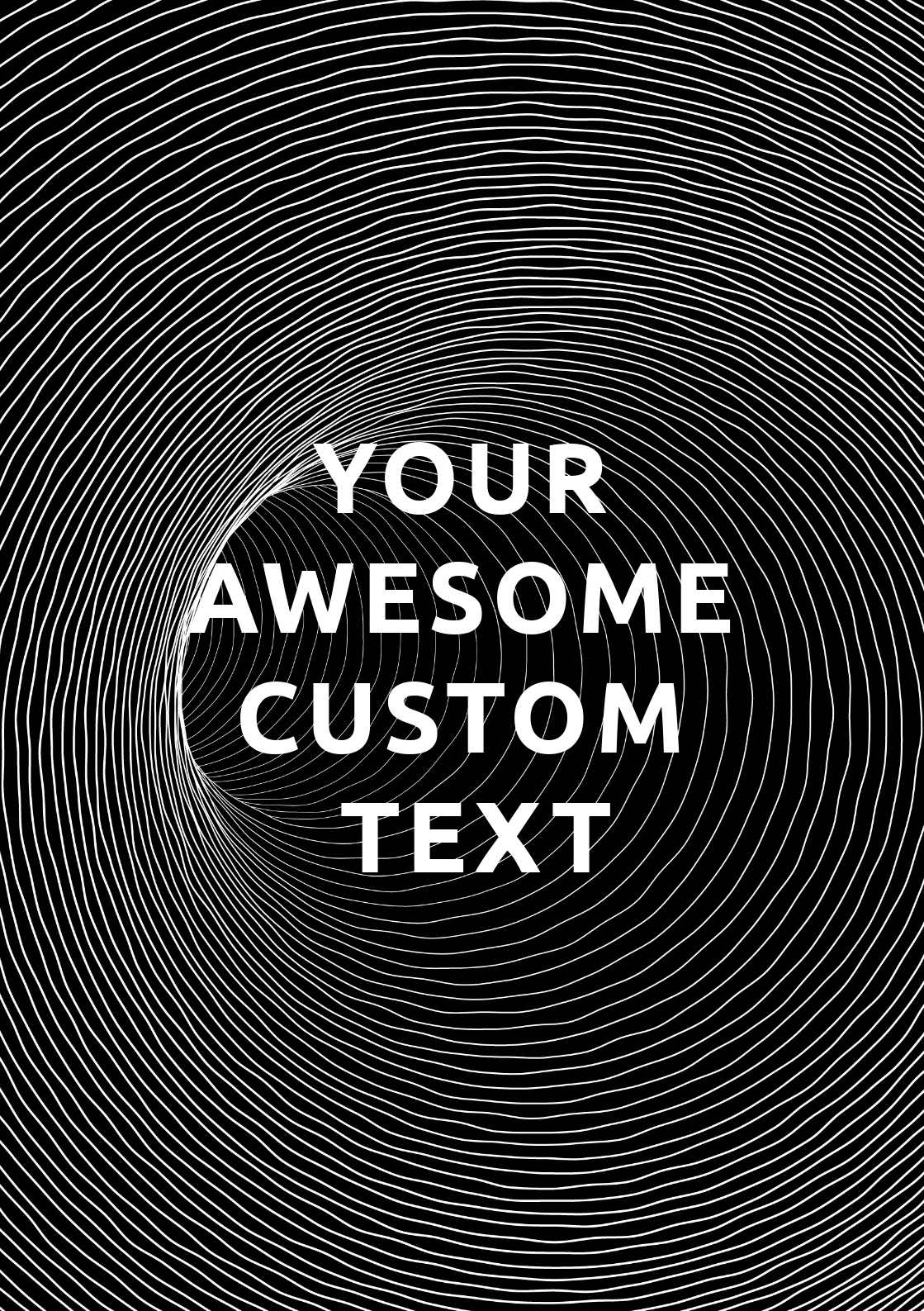 Download Printable Black Hole Planner Cover PDF