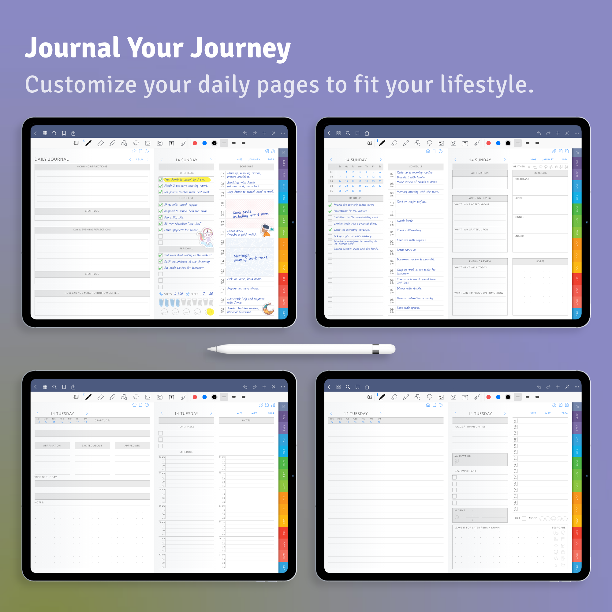 How To Make A Digital Planner On Ipad