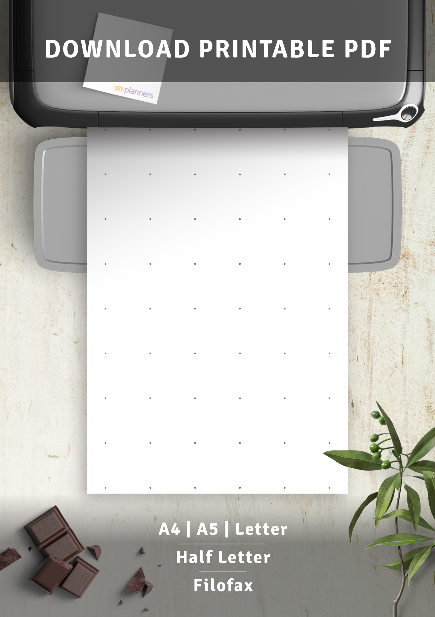 download printable dot grid paper with 1 dot per inch pdf