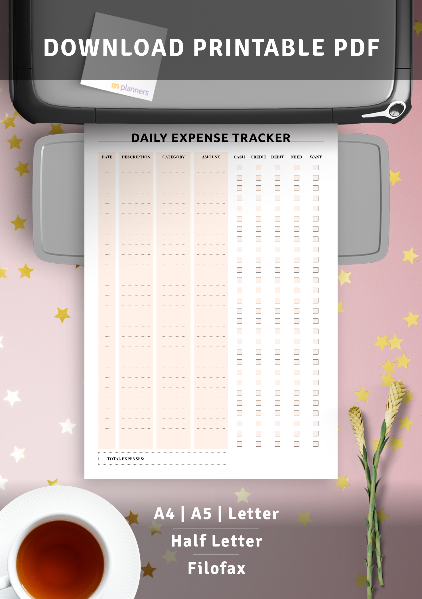 home expense tracker