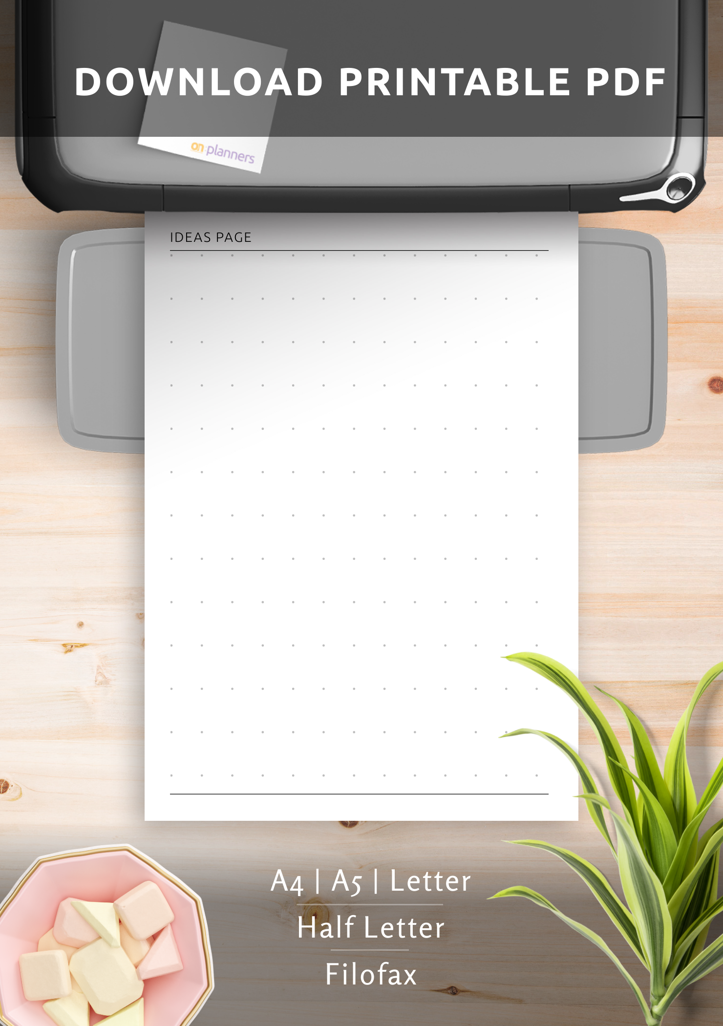 Download Printable Ideas Page PDF