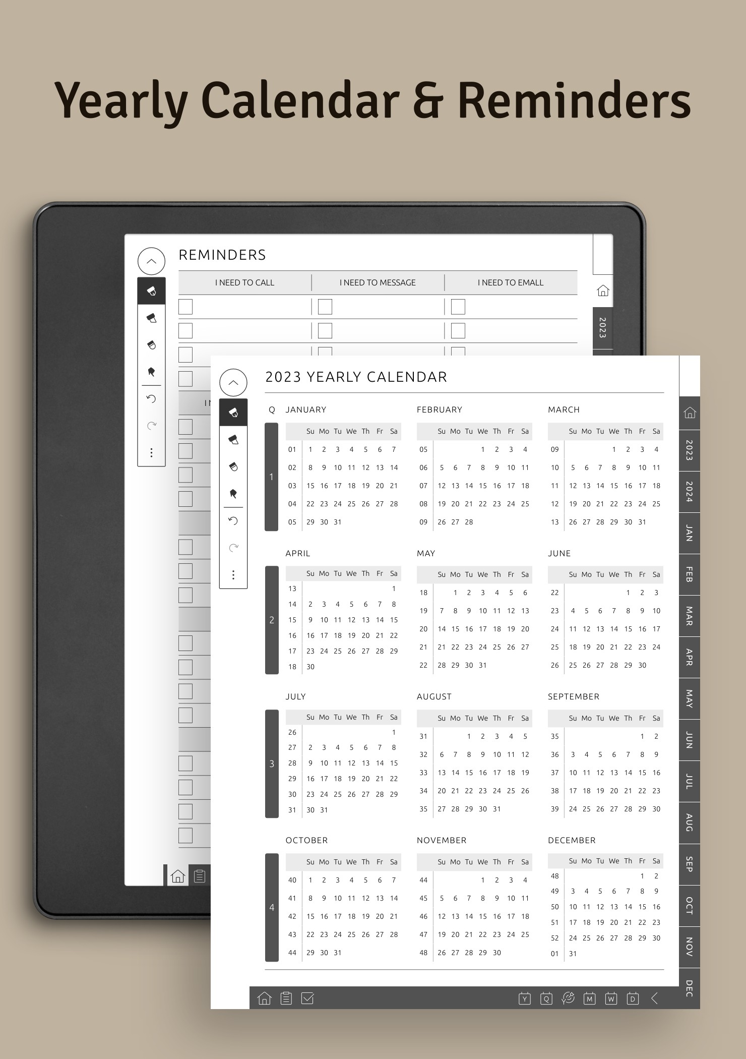 Download Kindle Scribe Business Planner