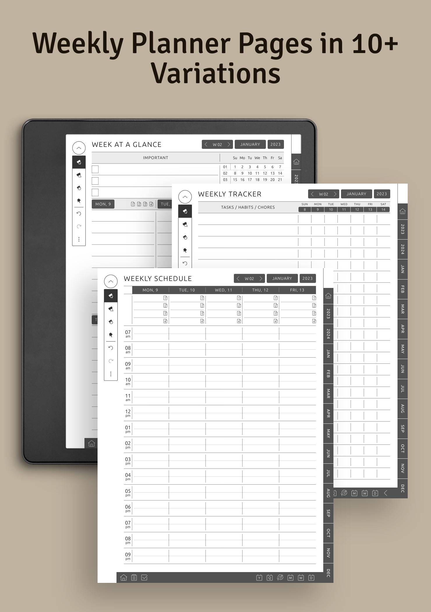 Download Kindle Scribe Business Planner