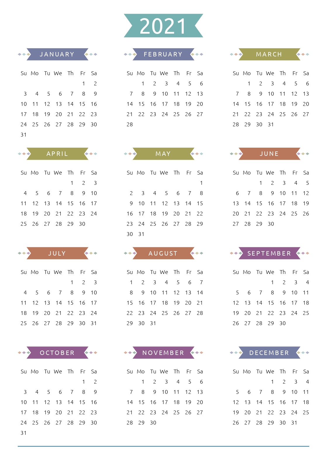 Download Printable Life Planner Dated - Casual Style PDF