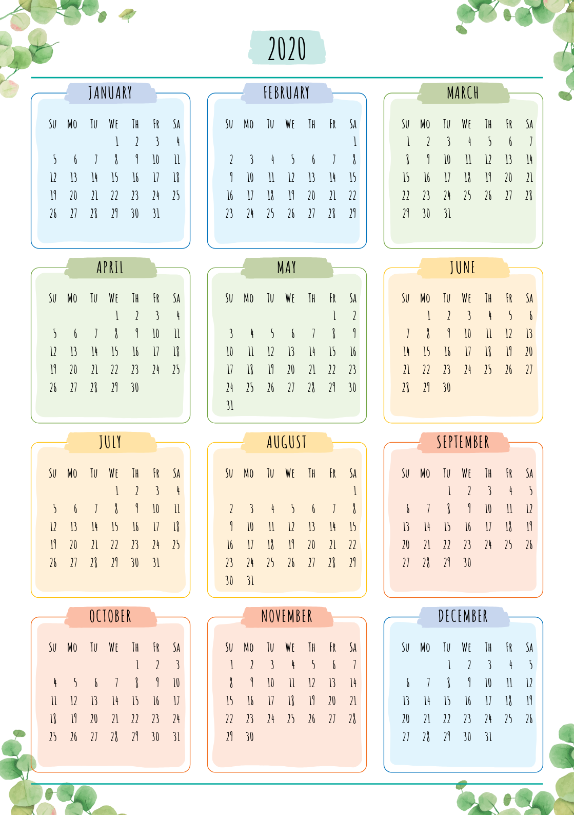 Download Printable Life Planner Dated - Floral Style PDF