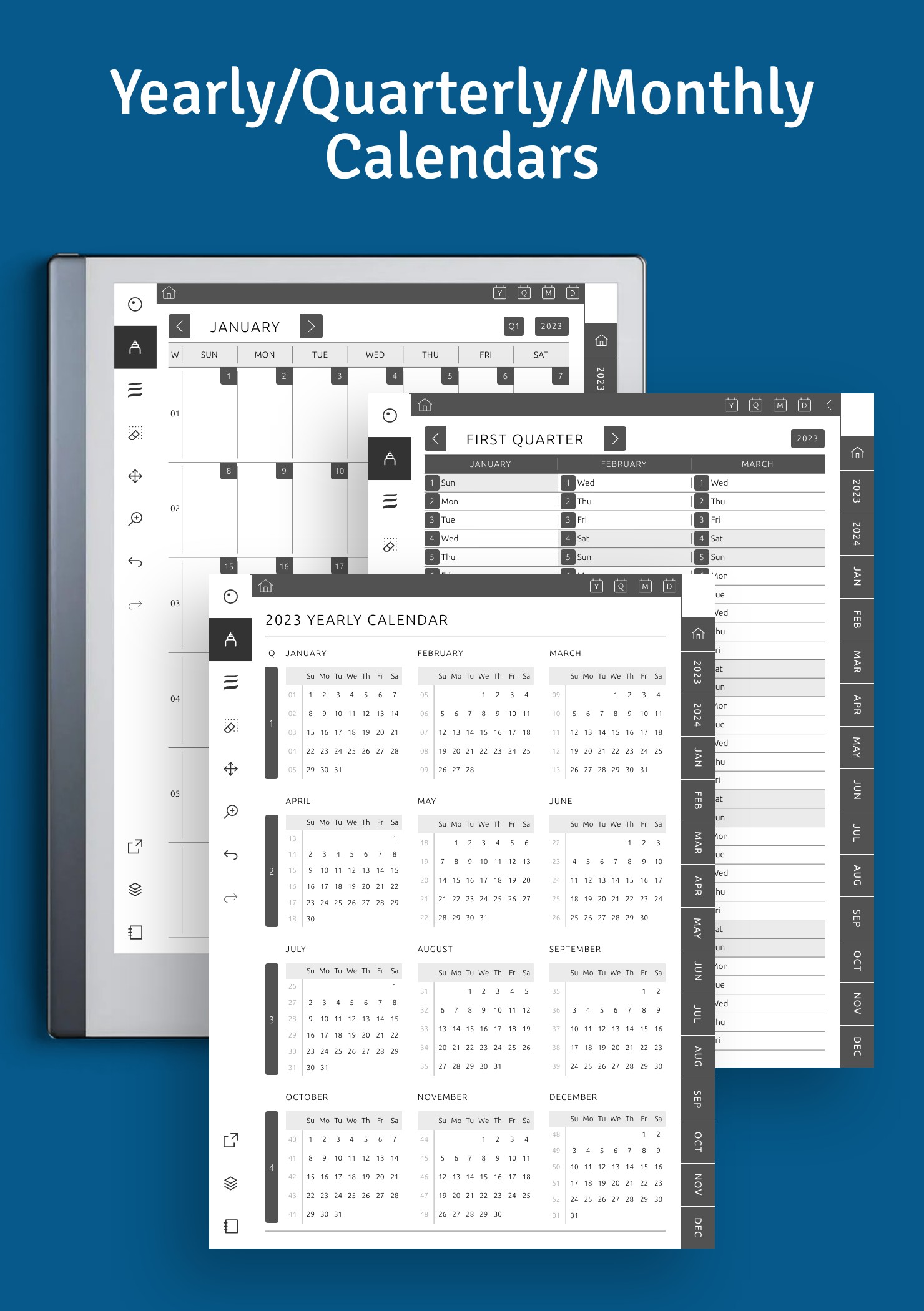 Download Daily Planner PDF for reMarkable