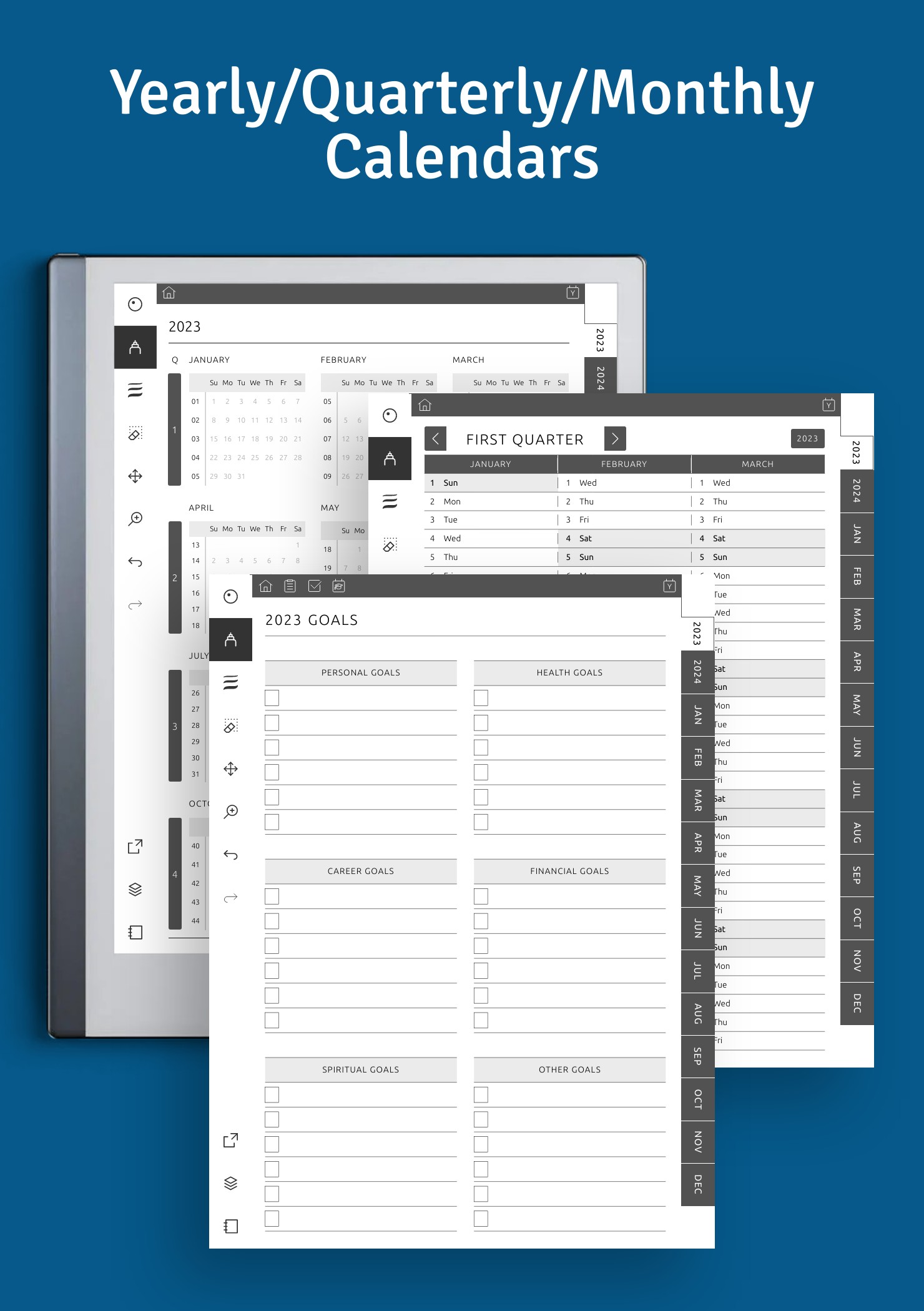Download Weekly Journal PDF For ReMarkable