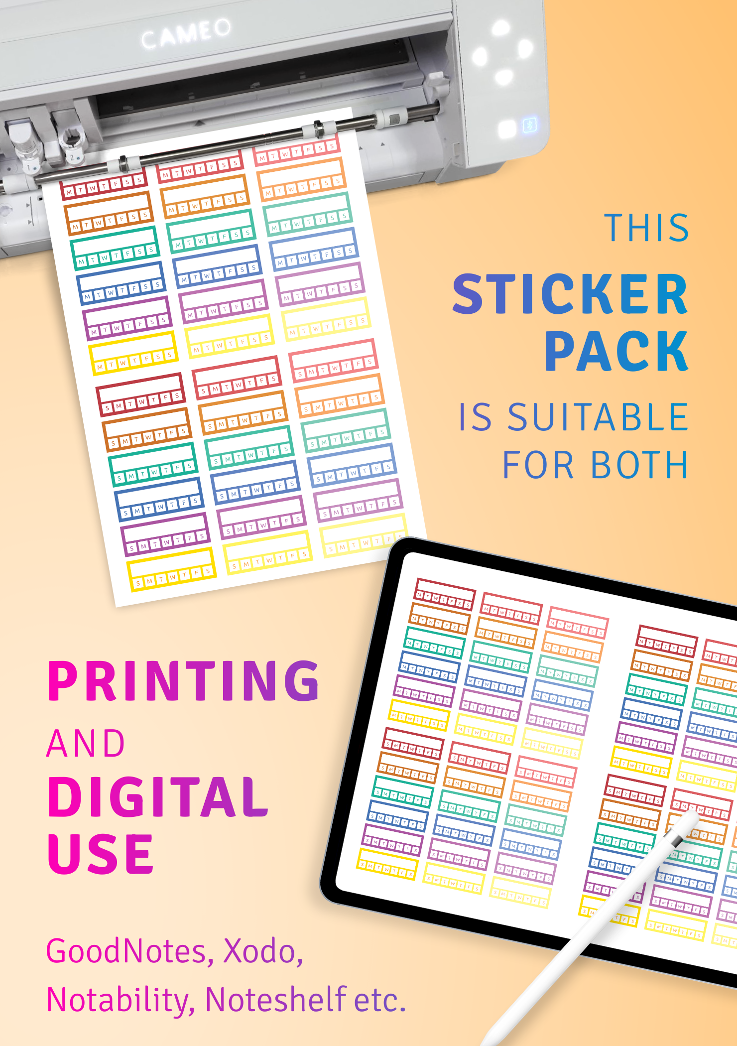habit tracker sticker pack download 36 png printable and digital stickers