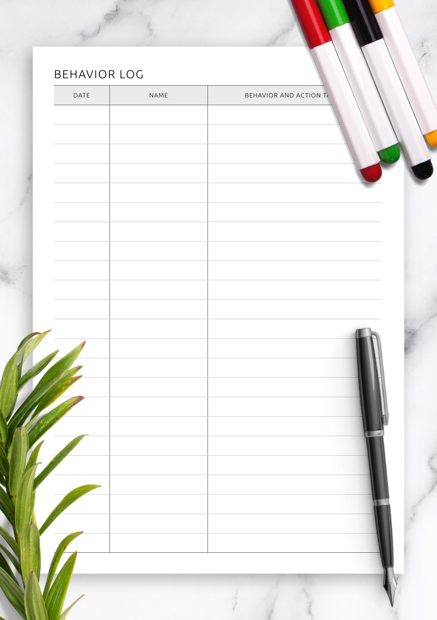 download-printable-student-behavior-log-template-pdf