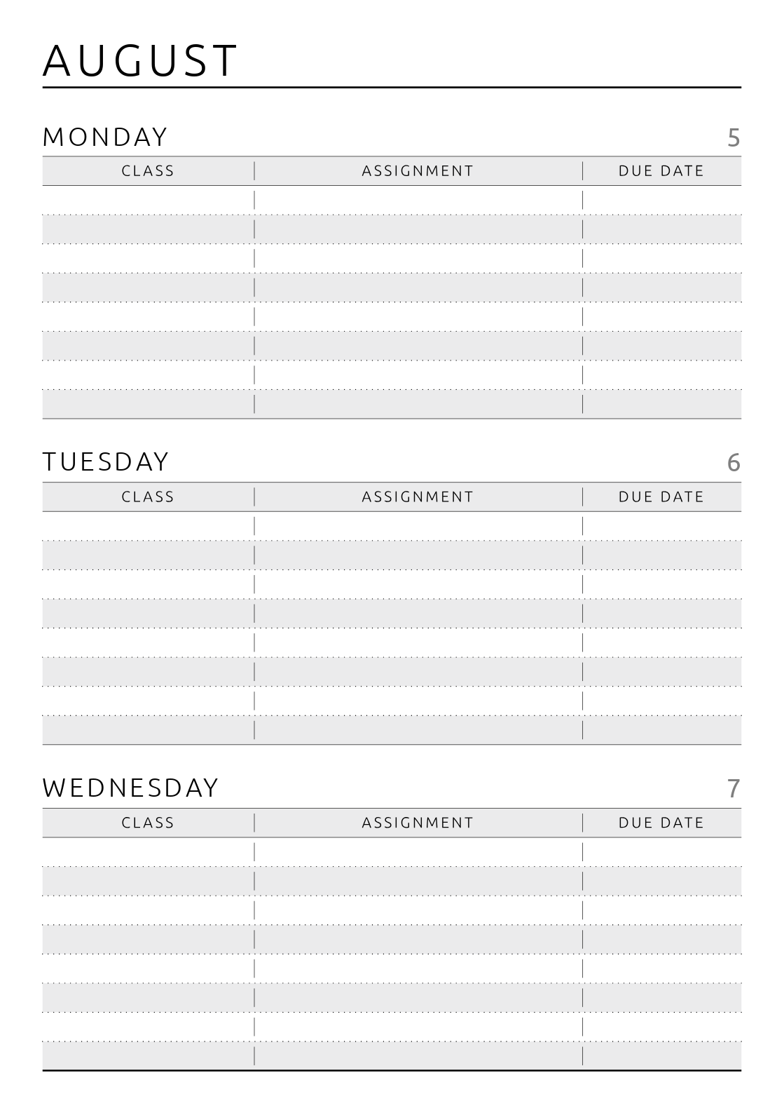 student-planner-template-free