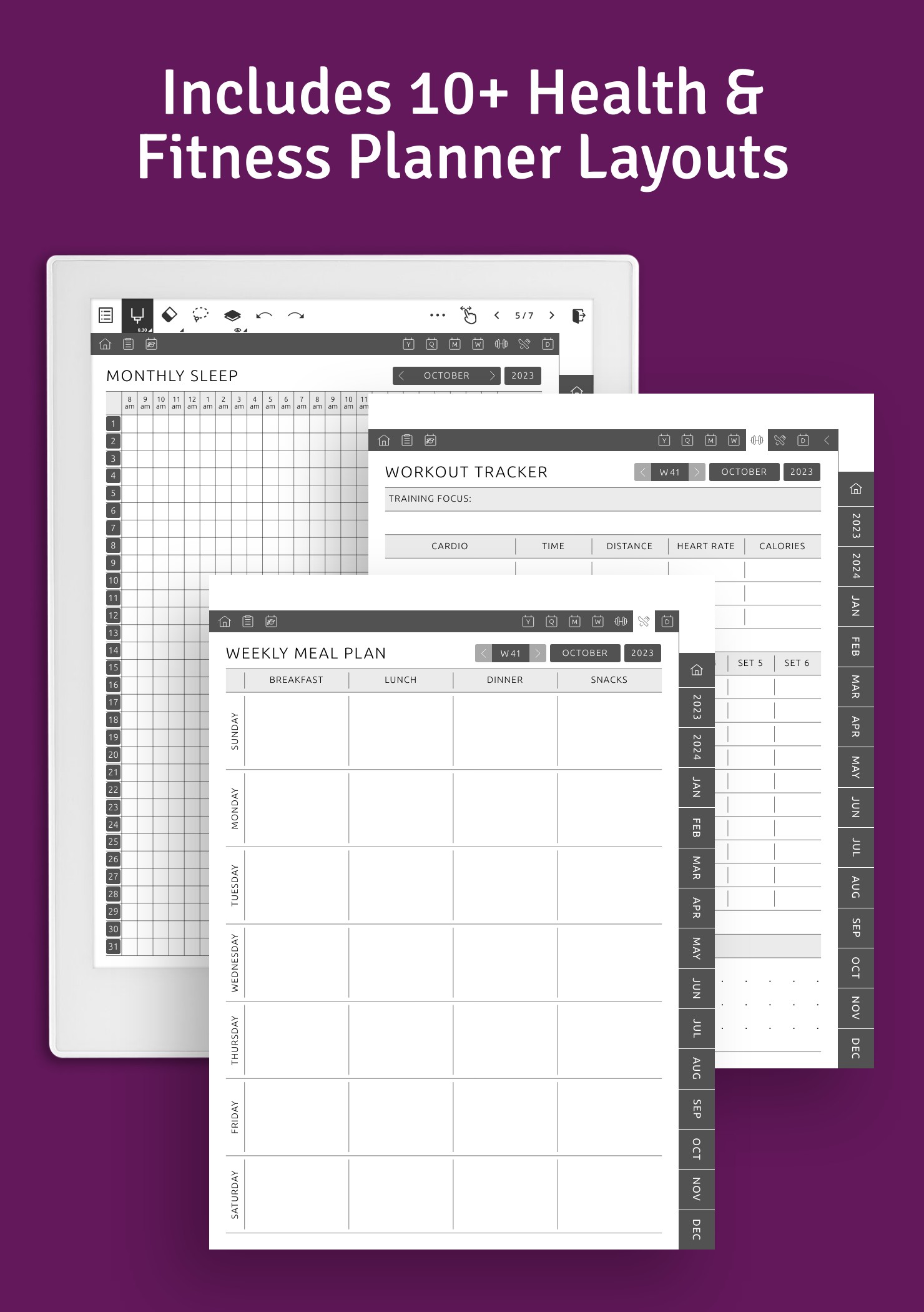 Free Student Planner Template Google Sheets