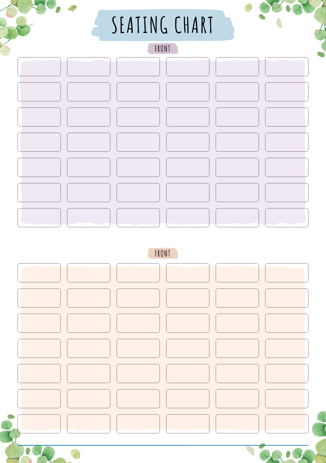 Download Printable Teacher Planner - Floral Style PDF