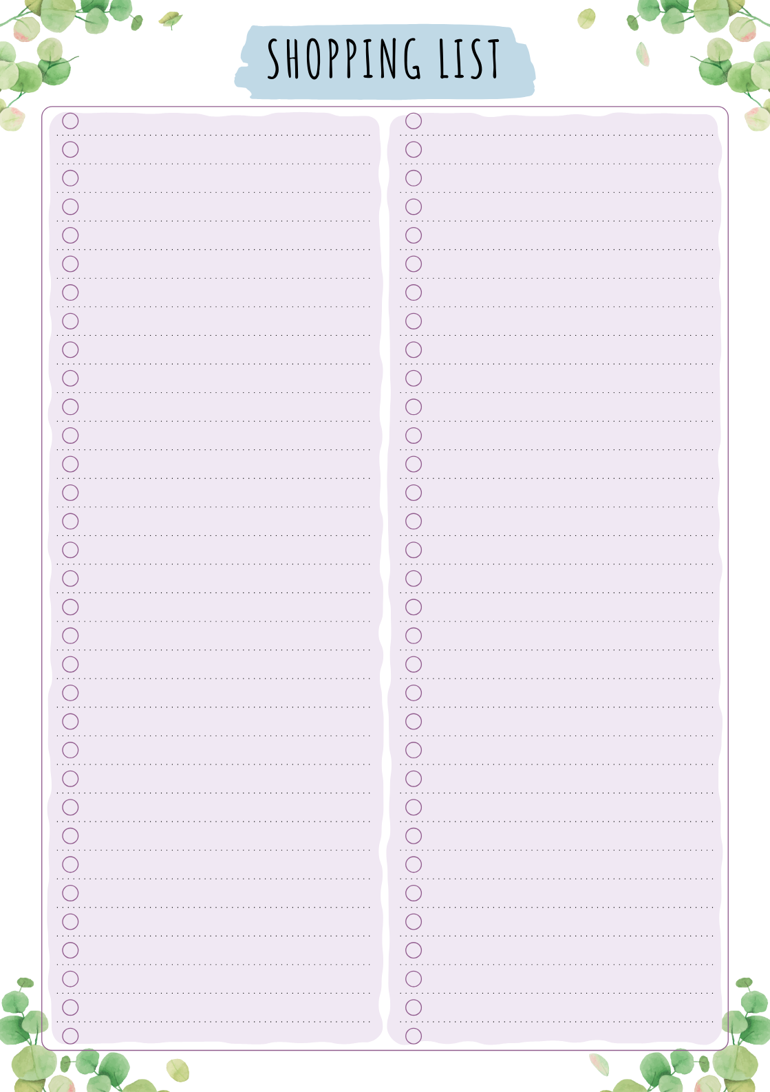 Download Printable Travel Planner - Floral Style PDF