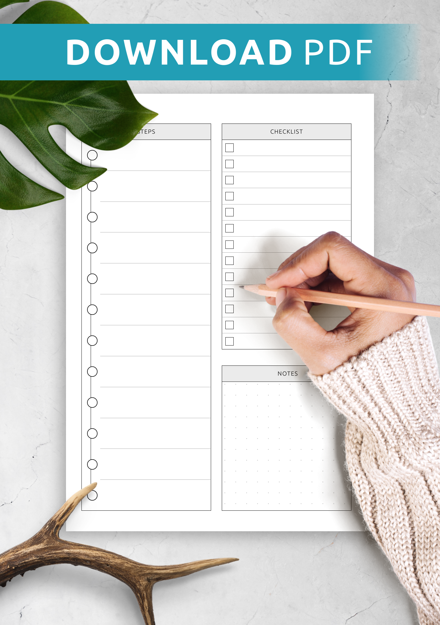 Download Printable Workflow Tracker Template PDF
