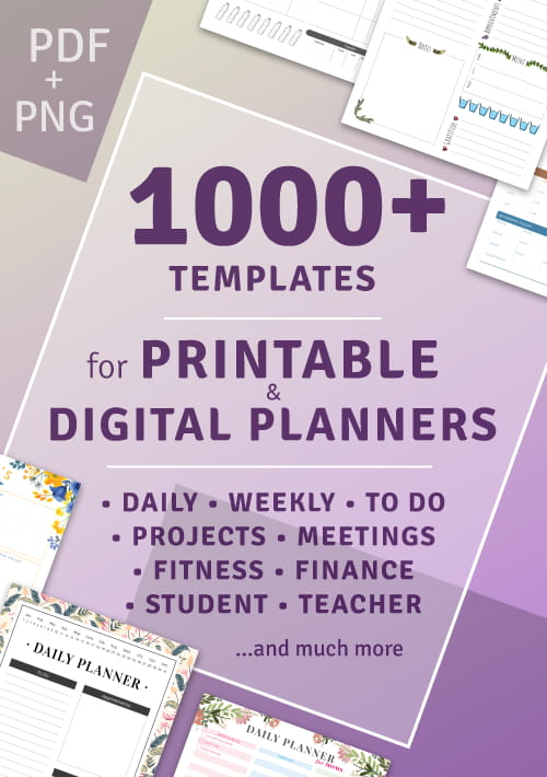 Dated Weekly Planner 2024-2024, Printable Weekly Agenda Template, Week on  Two Pages Inserts, A4, A5, Letter, Half Letter, Instant Download 